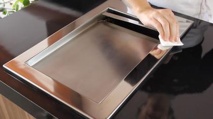 Imagem de Chapa Gourmet de Embutir a Gás 32X50 em Aço Inox - JX Metais