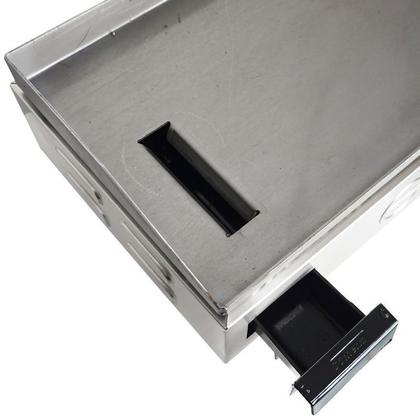 Imagem de Chapa Lanches Elétrica Grill 70X30 2000W 110V 127V Cozinha Cotherm 2541 Profissional Industrial Inox