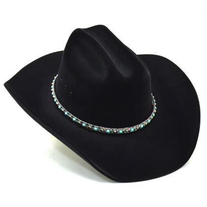 Imagem de Chapéu Americano Com Bandinha De Strass Feminino  Atrevidu's