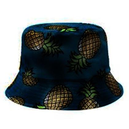 Imagem de Chapéu balde bucket Hat Dupla Face Abacaxi