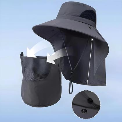 Imagem de Chapéu Balde com Proteção UV e Aba para o Pescoço - Para Homens e Mulheres
