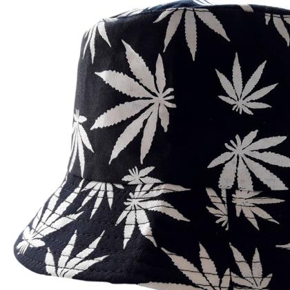 Imagem de Chapéu Bucket Hat Dupla Face Boné Balde 2 Em 1 Tropical