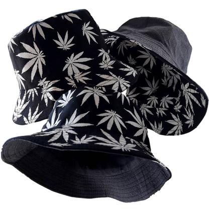 Imagem de Chapéu Bucket Hat Dupla Face Boné Balde 2 Em 1 Tropical