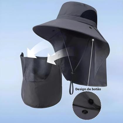 Imagem de Chapéu Bucket Unissex Com Proteção UV E Aba Para Pesca, Camping E Caça