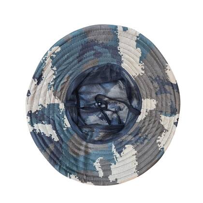 Imagem de Chapéu Camuflado Australiano Canavieiro Respirável Protetor Solar Pesca Trilha Camping Cor:MarromTamanho:ÚnicoGênero:U