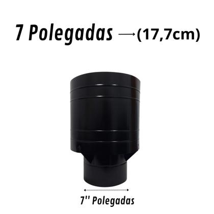Imagem de Chapéu Canhão Sputnik 7 Polegadas, Duto Fornos Churrasquei