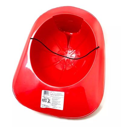 Imagem de Chapéu Capacete Corpo De Bombeiro Fanstasia Para Festa Vermelho