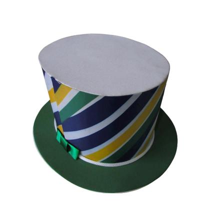 Imagem de Chapéu Cartola Baixa Brasil Torcida Seleção Verde e Amarela Copa do Mundo Carreata 7 de Setembro Festa das Nações