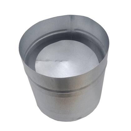 Imagem de Chapéu Chaminé Canhão Sputinik Galvanizado 200mm - Volpato, Tamanho: 200mm