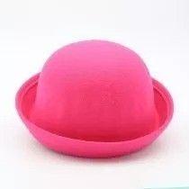 Imagem de Chapeu Coco Feltro Feminina Cores Variados ESTILO RETRO