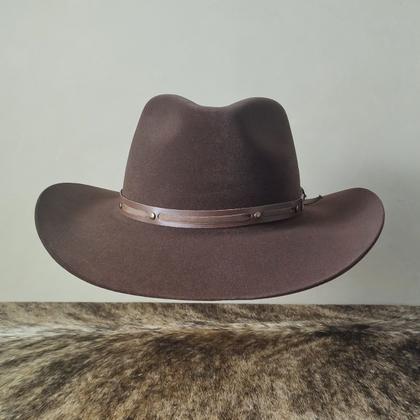 Imagem de Chapéu Country Aba 8 Veludo Unissex Gustavo Lima Rodeio