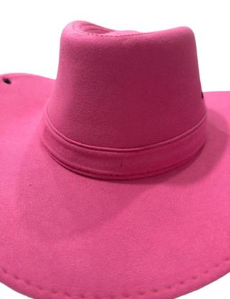 Imagem de Chapéu Country Ana Castela Boiadereira Rodeio Cowboy Sertanejo Vaquejada Feminino Moda Fashion ROSA
