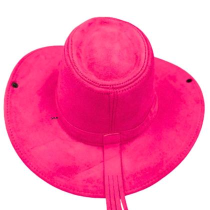Imagem de Chapeu Country Feminino Cowboy Boiadeira Aba Larga Festa Junina Festa Peão Rodeio