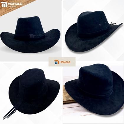 Imagem de Chapéu Country Feminino Masculino Festa Junina Caipira Rodeio Unissex Boiadeira Rodeio Sertanejo Cowboy MONOLO