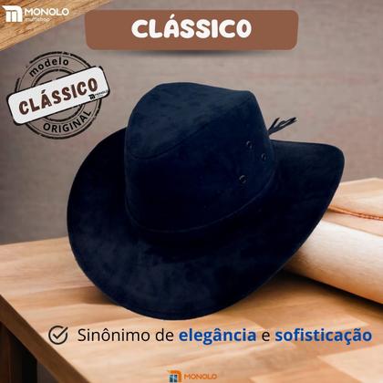 Imagem de Chapéu Country Feminino Masculino Festa Junina Caipira Rodeio Unissex Boiadeira Rodeio Sertanejo Cowboy MONOLO