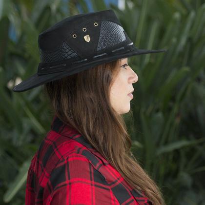 Imagem de Chapéu Country Feminino Silva&silva Americano Cowboy Couro