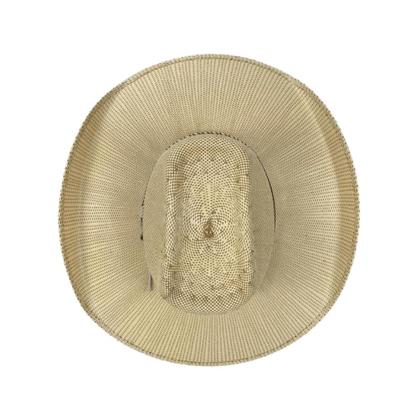 Imagem de Chapéu Country Original Pralana Bangora De Usar No Rodeio Bege Carneira Elástica - REF: 180.12849.3671