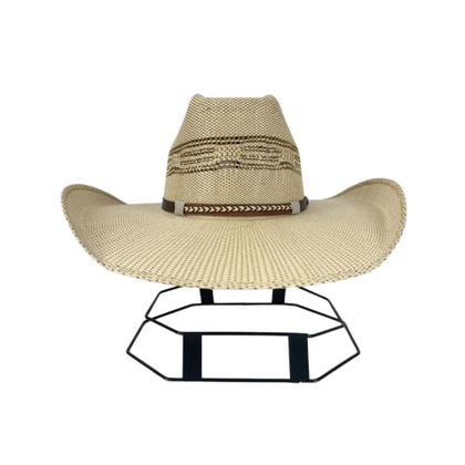 Imagem de Chapéu Country Original Pralana Bangora De Usar No Rodeio Bege Carneira Elástica - REF: 180.12849.3671