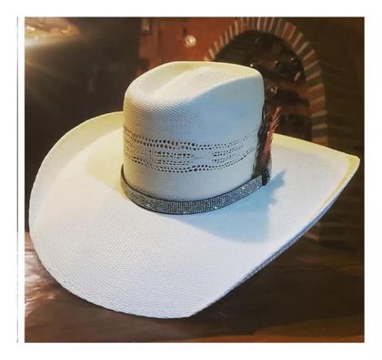 Imagem de Chapéu Country Pralana Feminino Com Strass Aba 12 TAM P
