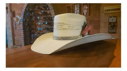 Imagem de Chapéu Country Pralana Feminino Com Strass Aba 12 TAM P