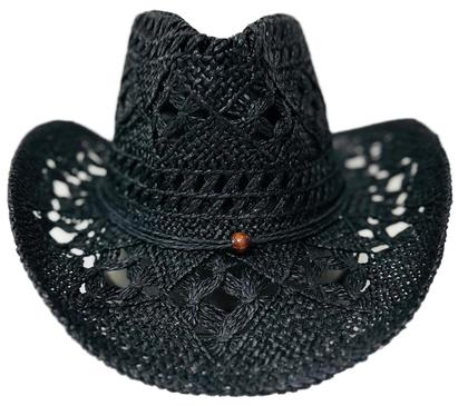 Imagem de Chapéu Country Preto Sertanejo Rodeio Shows Peão Gustavo Lima Cowboy