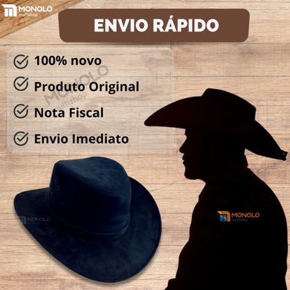 Imagem de Chapeu Country Rodeio Americano Cowboy Boiadeiro Clássico