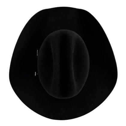 Imagem de Chapéu Country Unissex Original Dallas Arizona Preto Aba 10 Carneira Elástica - Ref. 7002