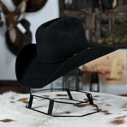 Imagem de Chapéu Country Unissex Original Dallas Arizona Preto Aba 10 Carneira Elástica - Ref. 7002