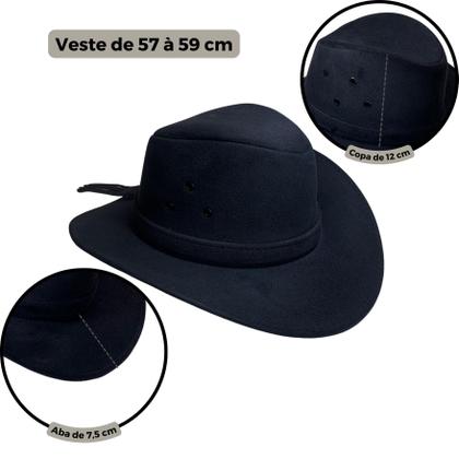 Imagem de Chapéu Cowboy Adulto Modelo Clássico Em Feltro