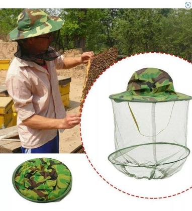 Imagem de Chapéu De Abelha Protetor Para Apicultor Camping Ou Pesca