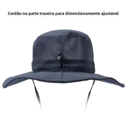 Imagem de Chapéu de Balde Tático Ajustável Bassdash - À Prova D'Água com Proteção UV