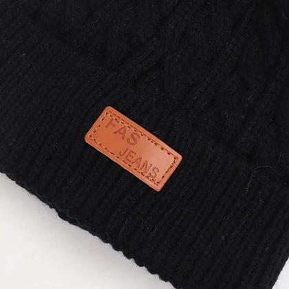 Imagem de Chapéu de Bebê de Lã com Pompom - Quentinho para Outono/Inverno