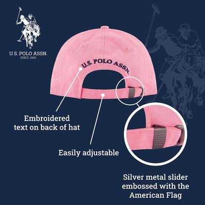 Imagem de Chapéu de beisebol U.S. Polo Assn. Algodão de sarja lavado a