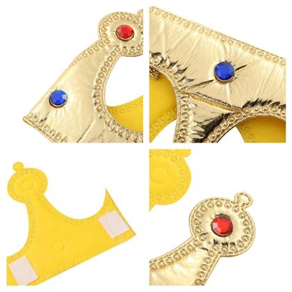 Imagem de Chapéu de Festa Infantil Crown NUOBESTY Golden King