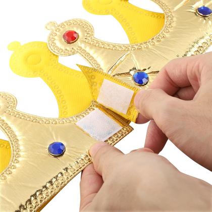 Imagem de Chapéu de Festa Infantil Crown NUOBESTY Golden King
