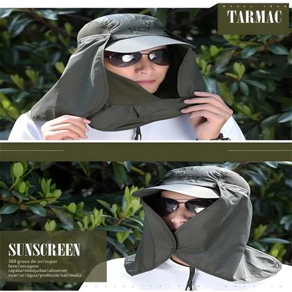 Imagem de Chapéu de Pesca com Proteção UV e Secagem Rápida - Ideal para Escalada e Sol