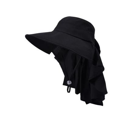 Imagem de Chapéu de Pescador com Aba Grande - Proteção Solar - Estilo Coreano