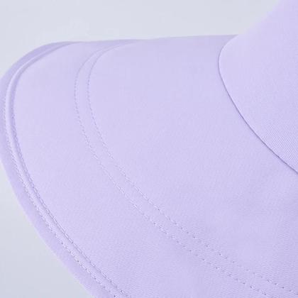 Imagem de Chapéu de Pescador com Aba Grande - Proteção Solar - Estilo Coreano