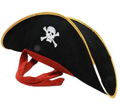 Imagem de Chapéu De Pirata Aveludado