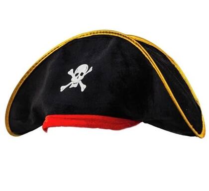 Imagem de Chapéu De Pirata Aveludado