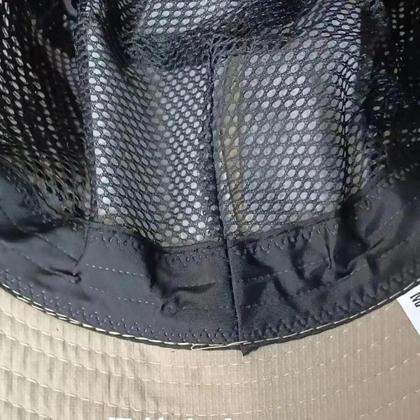 Imagem de Chapéu de Sol Unissex de Malha Respirável - Proteção UV para Pesca, Caminhada e Praia