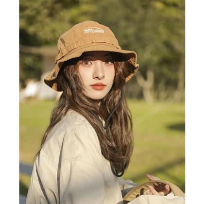 Imagem de Chapéu De Verão Para Camping, Pesca, Caminhadas E Ciclismo, Estilo Cowboy, Boné De Sol