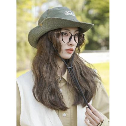 Imagem de Chapéu De Verão Para Camping, Pesca, Caminhadas E Ciclismo, Estilo Cowboy, Boné De Sol