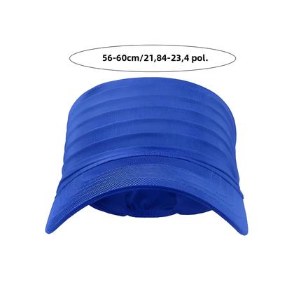 Imagem de Chapéu de Viseira Feminino para Verão - Secagem Rápida para Esportes e Praia