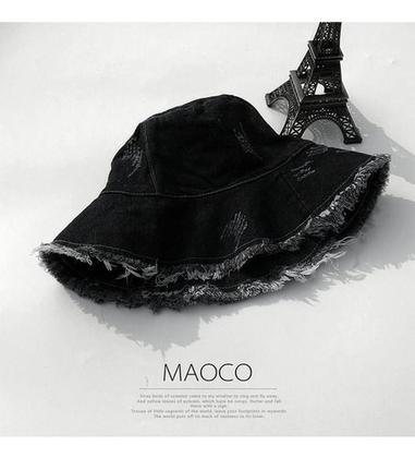 Imagem de Chapéu Desfiadinho Bucket Feminino Hat Estilo Asiatico Moda