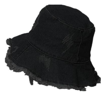 Imagem de Chapéu Desfiadinho Bucket Feminino Hat Estilo Asiatico Moda