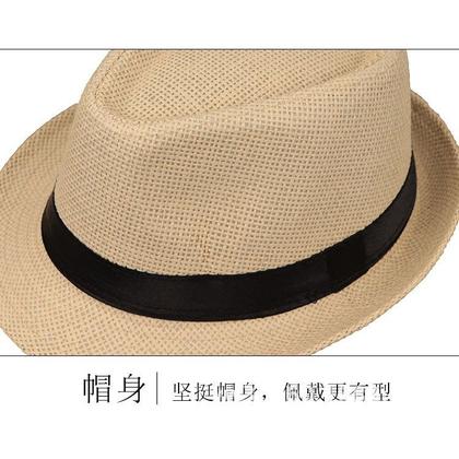 Imagem de Chapéu Estilo Panamá Malandro Moda Carioca confeccionado com monofilamento de palha 60007