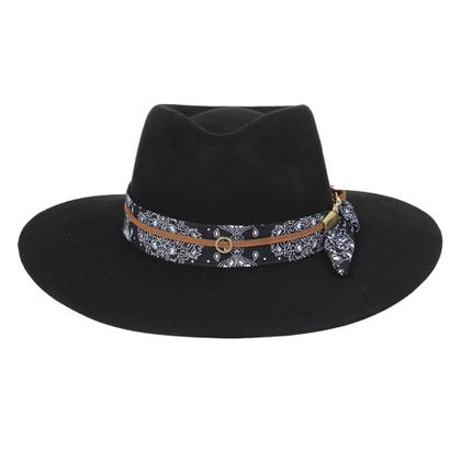 Imagem de Chapéu Feltro Com Bandana Preto Marcatto 36944