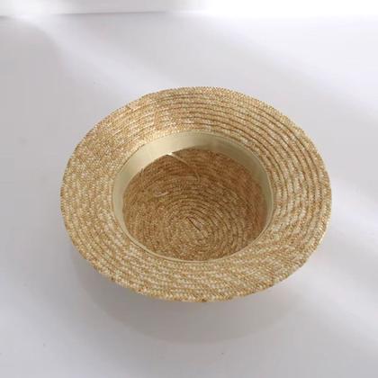 Imagem de Chapéu Feminino D Palha Sintética Moderno Casual Praia Verão