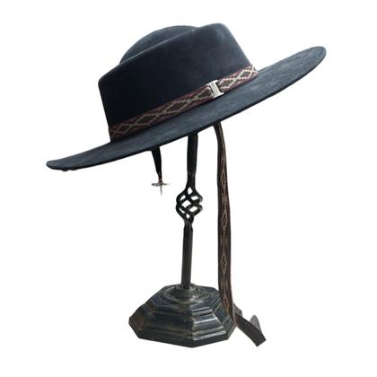 Imagem de Chapéu Gaúcho Reppetto Aba 9  Chapéu Gaúcho Tradicionalista Com Barbicacho Várias Cores